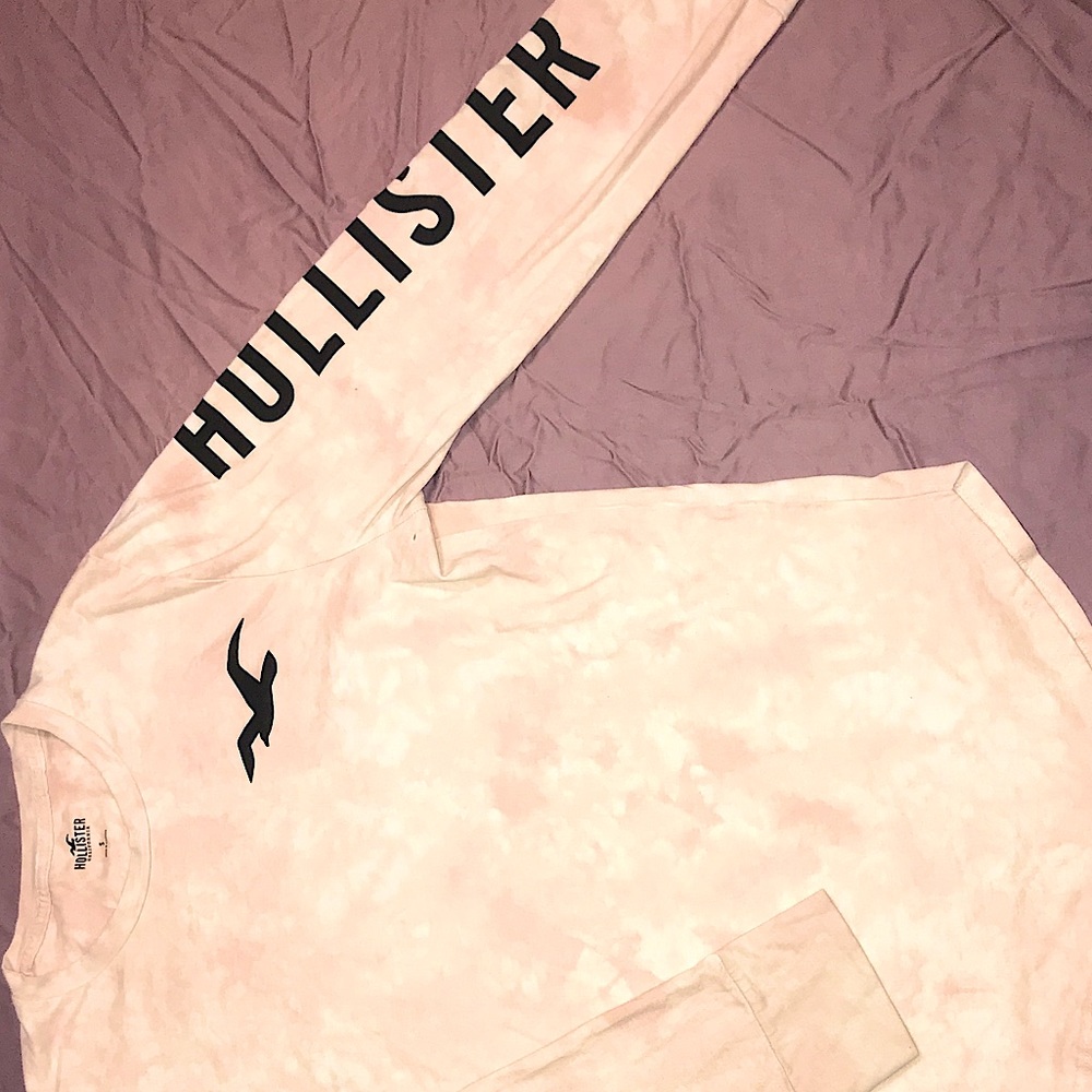 Hollister Bubblegum pink Long sleeve t-shirt